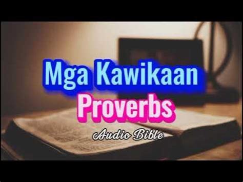 Mga Kawikaan 1,Proverbs 1 MBBTAG;NIV;KJV .